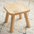 Modern Minimalist Square Wooden Low Stool For Living Room