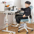Contemporary Creative Kids Square Panda PP Hardware Desk Chair Backrest Armrest For Home Office