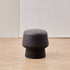 Contemporary Nordic Round Plastic Footstool Backless Armless For Living Room