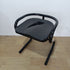 Contemporary Industrial Square ABS Iron Dining Chair Backless Armless For Dining Room