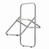 Modern Minimalist Square Acrylic Iron Foldable Chair Backrest For Living Room