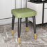 Modern Simplicity Square Upholstered Sponge Latex Carbon Steel Dining Chair For Dining Room