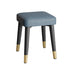 Modern Simplicity Square Upholstered Sponge Latex Carbon Steel Dining Chair For Dining Room