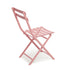 Contemporary Nordic Square Iron Foldable Chair Backrest For Living Room