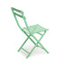 Contemporary Nordic Square Iron Foldable Chair Backrest For Living Room