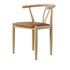 Traditional Vintage Round Carbon Steel Leather Dining Chair Backrest For Dining Room
