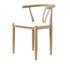 Traditional Vintage Round Carbon Steel Leather Dining Chair Backrest For Dining Room
