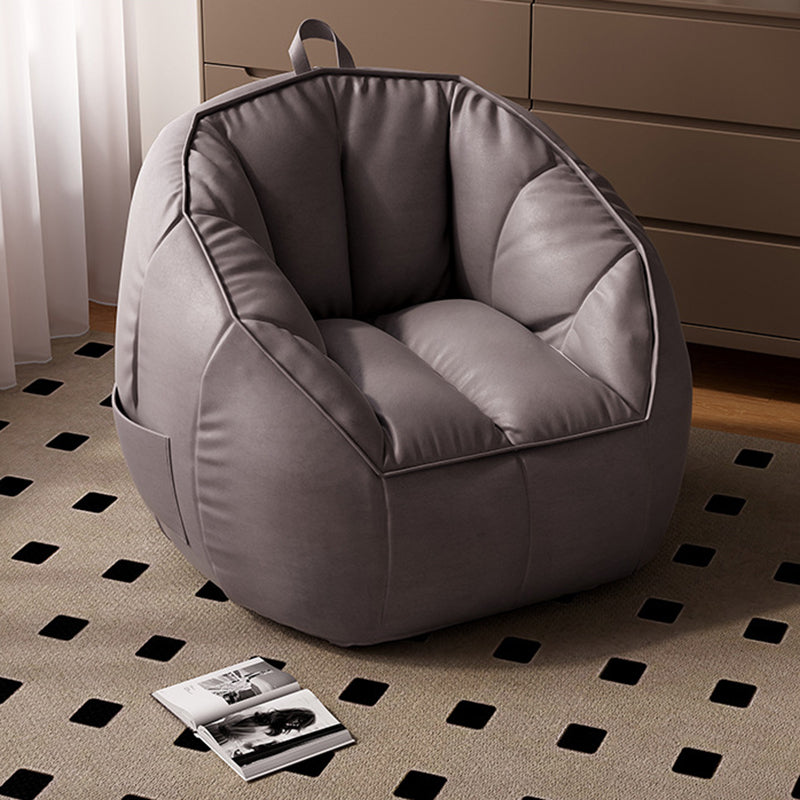 Modern Minimalist Portable Beam Bag Technology Cloth Upholstered Accent Chair Backrest For Living Room