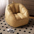 Modern Minimalist Portable Beam Bag Technology Cloth Upholstered Accent Chair Backrest For Living Room