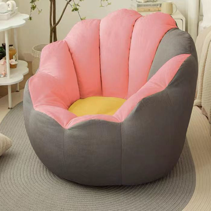 Contemporary Scandinavian Cotton Particle Lazy Round Pumpkin Sofa Armrest For Living Room