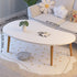 Modern Minimalist Mango Shaped Cloud Shaped Solid Wood Coffee Table 4-Foot For Living Room