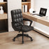 Modern Minimalist Leather Solid Wood Nylon Rectangle Square Lattice Desk Chair Backrest Armrest For Home Office