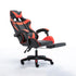 Modern Simplicity Leather Adjustable Swivel Gaming Chair High Back Armrest For Home Office