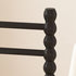 Traditional French Rope Weaving Wood Gourd Legs Dining Chair Ladder Back For Dining Room