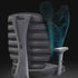 Modern Minimalist Liftable Swivel Fishbone Rectangular Plastic Fabric Desk Chair Backrest Armrest For Home Office