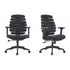 Modern Minimalist Liftable Swivel Fishbone Rectangular Plastic Fabric Desk Chair Backrest Armrest For Home Office