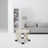 Modern Minimalist Portable Foldable Square Steel Alloy Fabric Chair For Outdoor
