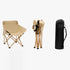 Modern Minimalist Portable Foldable Camping Square Steel Oxford Fabric Chair Backrest For Outdoor