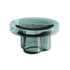 Modern Minimalist Round High Hardness Glass Coffee Table 1-Leg For Living Room