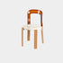 Traditional Vintage Round Plastic Solid Wood Aluminum Dining Chair Backrest For Dining Room
