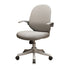 Modern Minimalist Half Round Cushion Plastic Metal High Density Sponge Desk Chair For Home Office