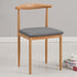 Modern Minimalist Square Leather Carbon Steel Dining Chair Backrest For Dining Room