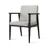 Modern Luxury Square Cushion Solid Wood High Resilience Sponge Dining Chair Backrest Armrest For Dining Room