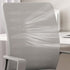 Modern Minimalist Square Plastic Stainless Steel Latex Desk Chair Backrest Armrest For Home Office