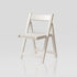 Modern Simplicity Rubber Wood Leather Square Dining Chair Foldable Backrest For Dining Room