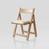 Modern Simplicity Rubber Wood Leather Square Dining Chair Foldable Backrest For Dining Room