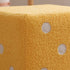 Contemporary Nordic Fabric Teddy Fleece Sponge Wood Dice Square Cubic Footstool Stackable For Living Room