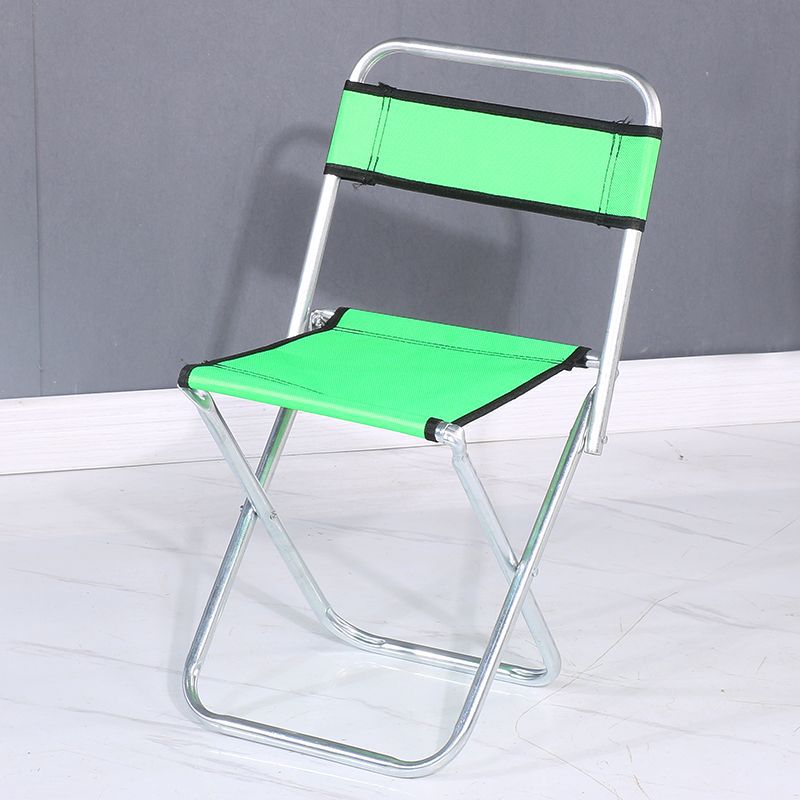 Modern Simplicity Fabric Metal Square Outdoor Chair Backrest Foldable For Outdoor