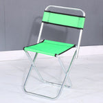 Modern Simplicity Fabric Metal Square Outdoor Chair Backrest Foldable For Outdoor