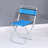 Modern Simplicity Fabric Metal Square Outdoor Chair Backrest Foldable For Outdoor