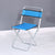 Modern Simplicity Fabric Metal Square Outdoor Chair Backrest Foldable For Outdoor