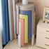 Modern Minimalist Fiberglass Round Pinwheel Stool Stackable For Dining Room