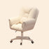 Modern Simplicity Leather Velvet Cotton Sponge Steel Nylon Square Desk Chair Backrest Armrest Swivel For Home Office