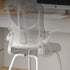 Modern Simplicity Polyester Mesh PP Sponge Latex Iron Square Desk Chair Backrest Armrest For Home Office