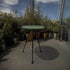 Modern Simplicity Round Tripod Aluminum Outdoor Coffee Table For Outdoor