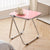 Modern Minimalist Foldable Square PET Metal Coffee Table For Living Room