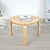 Modern Minimalist Triangle Round Corner Wood Coffee Table For Living Room