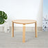 Modern Minimalist Triangle Round Corner Wood Coffee Table For Living Room