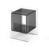 Contemporary Creative Rectangular Acrylic End Table 2-Tier For Living Room