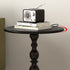 Contemporary Creative Round Iron End Table 1-Tier For Living Room