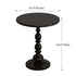 Contemporary Creative Round Iron End Table 1-Tier For Living Room