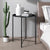 Contemporary Simplicity Round Steel End Table 1-Tier For Living Room