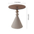 Contemporary Luxury Round Tempered Glass Top Iron Coffee Table For Living Room