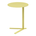 Modern Minimalist V-Shaped Top Round Iron End Table For Living Room