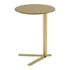 Modern Minimalist V-Shaped Top Round Iron End Table For Living Room