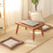 Modern Minimalist Rectangular Wood Grain Top Tatami Coffee Table For Living Room